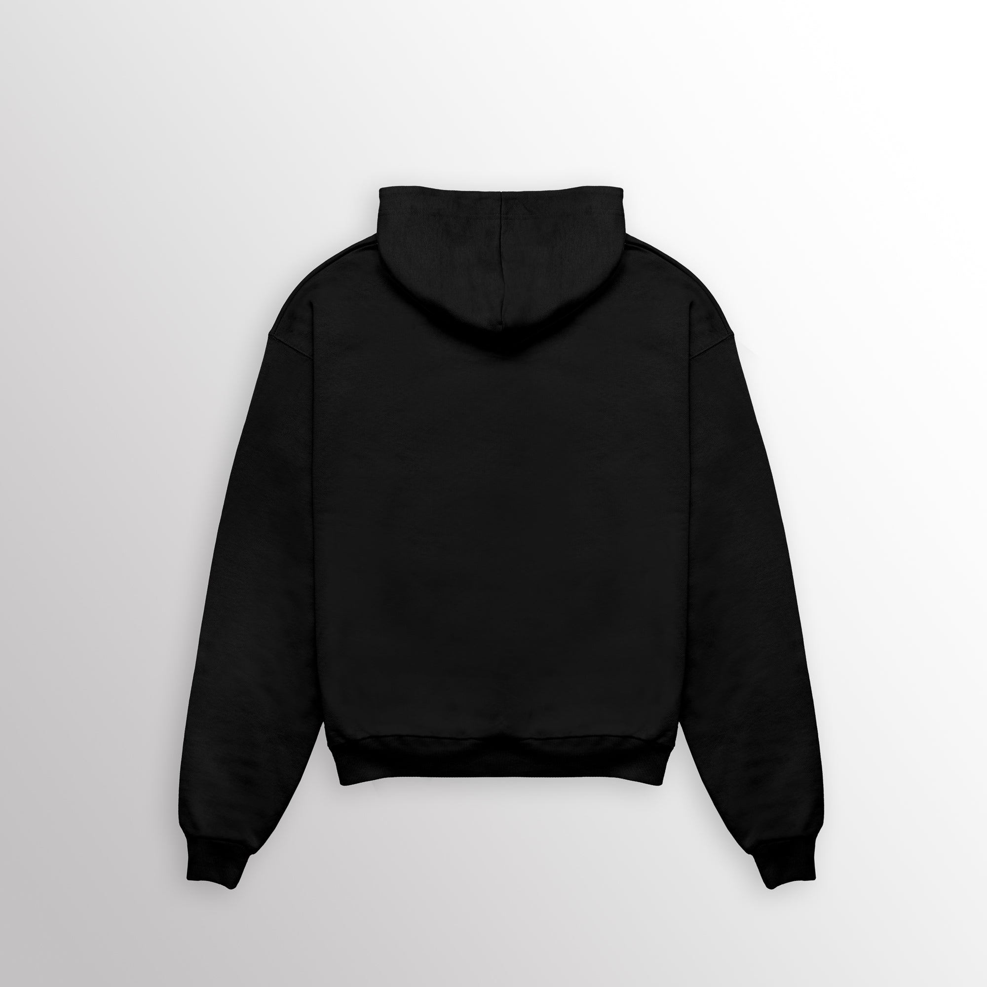 Black Full Zip Hoodie