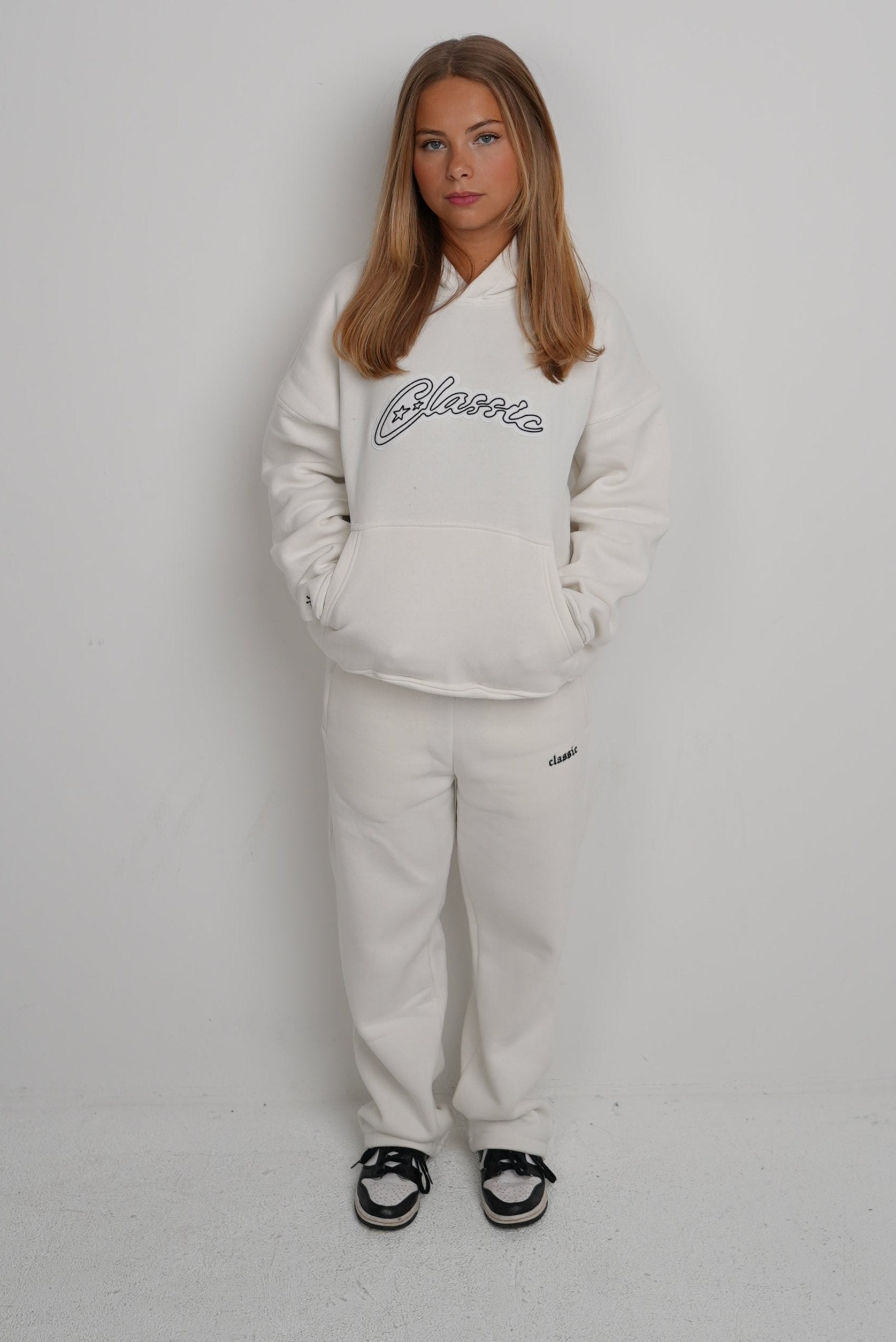 "Classics" Tracksuit V2 - Cream White